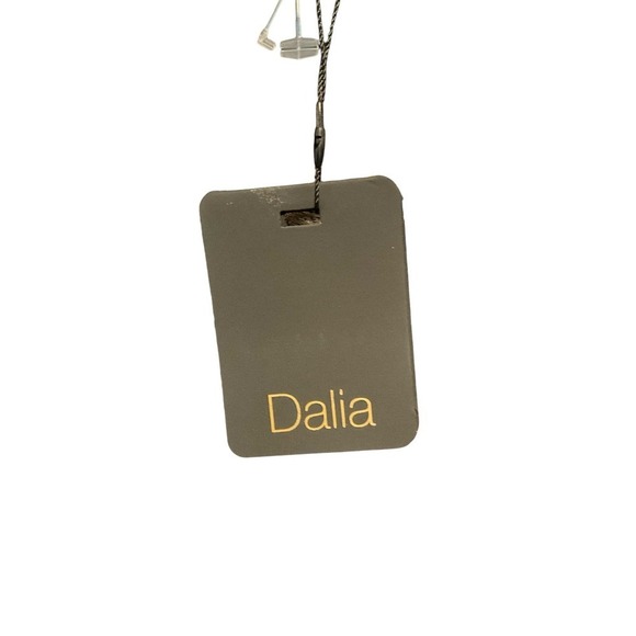 Dalia Blouse Top Women's Black Floral Sheer Flutter Long Sleeve Round Neck - Picture 4 of 4